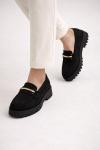 Jeremi Süet Siyah Loafer