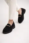 Jeremi Süet Siyah Loafer