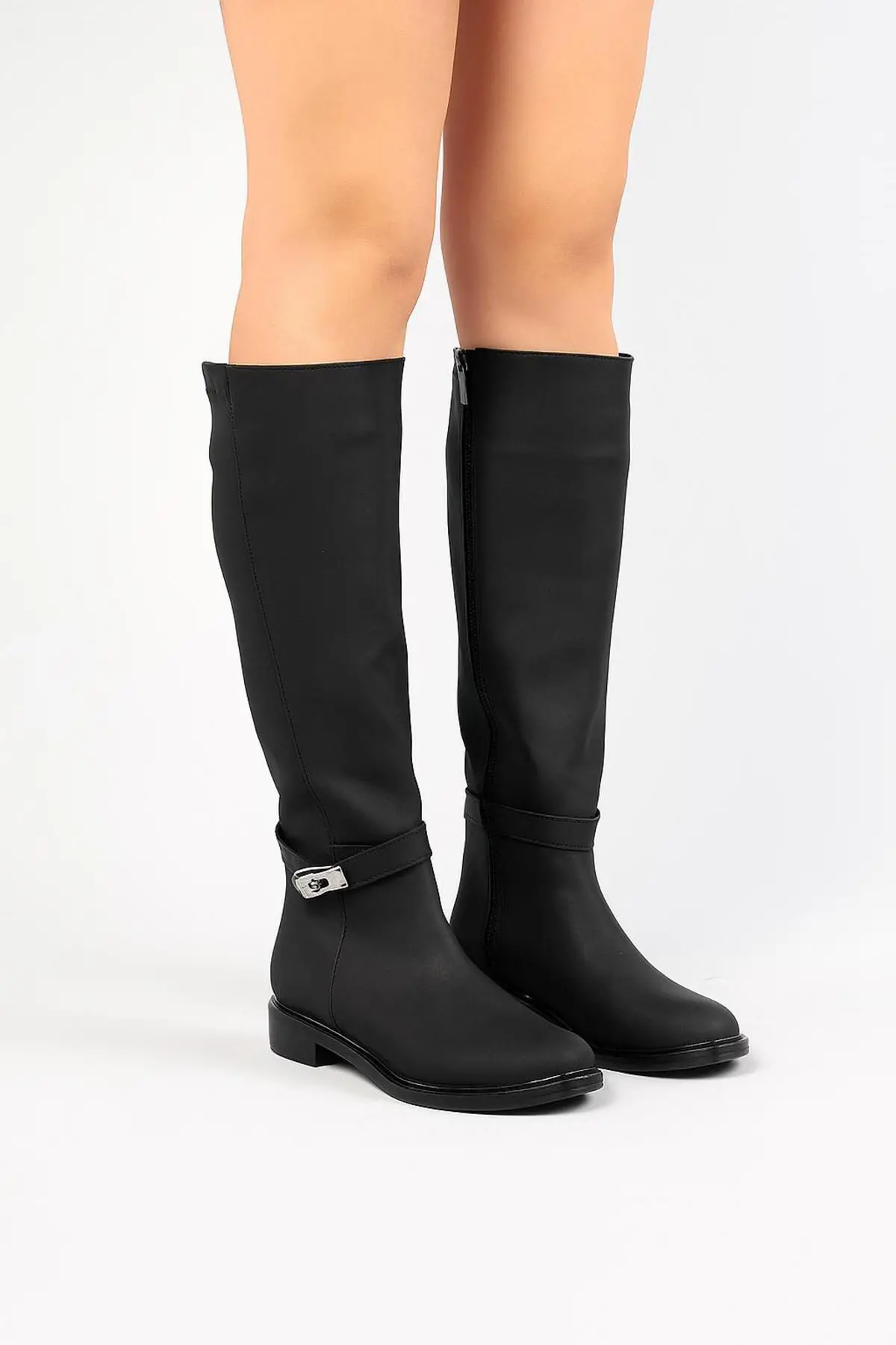 Kadın büyük numara siyah çizme