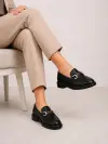 Kadın Siyah Günlük Loafer Ayakkabı